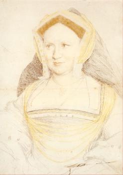 小漢斯 荷爾拜因 Portrait of Lady Mary Guildford